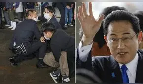 Japón: primer ministro sufre atentado durante un discurso electoral