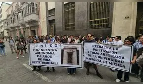 Alumnos de la UNM rechazan designación de especialista en Biología y Química como su presidente