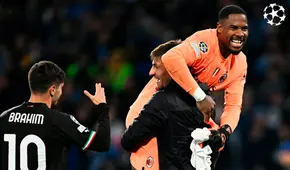 Pese al empate, Milan clasificó a semifinales y dejó a Napoli fuera de la Champions League