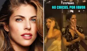 Stephanie Cayo no tolera que le pregunten por Maxi Iglesias y estalla con reportero: “Qué falta de respeto”