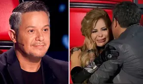La vez que Alejandro Sanz hizo llorar a Gloria Trevi con su tema "Corazón partío"