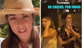 Stephanie Cayo tras incidente con reportero de "Amor y fuego": “Respeten mis límites”