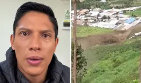 André Silva revela estar afectado tras derrumbes en Huaral: “Me conmueve muchísimo”