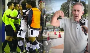 Pelusso revela qué le dijo al árbitro en la polémica eliminación de Alianza de la Libertadores 2010