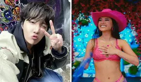 Coachella 2023: J-Hope de BTS sorprendió a Becky G con cariñoso mensaje que derritó a fans