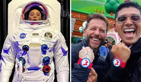 Christian Yaipén disfruta de sus vacaciones en Estados Unidos junto a Noel Schajris