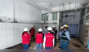 Advierten fisuras y filtraciones en construcción de nuevo hospital en Amazonas Advierten fisuras y filtraciones en construcción de nuevo hospital en Amazonas