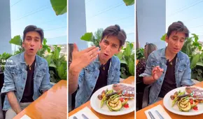 Daniel Lazo ingresa a restaurante, pero usuarios lo trolean: "No te vayas sin pagar"