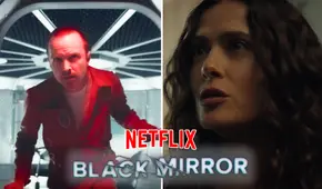 “Black Mirror" 6, trailer oficial: Salma Hayek y Aaron Paul se lucen en explosivo adelanto