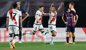 Barcelona perdió 1-2 en su visita al Rayo Vallecano por la fecha 31 de LaLiga Santander