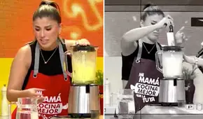 Yahaira Plasencia es reprendida tras casi electrocutarse en “Mi mamá cocina mejor que la tuya”