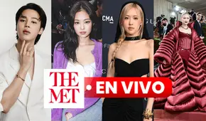 MET Gala 2023: Jennie de BLACKPINK se lució con vestido Chanel, ¿qué pasó con Jimin de BTS y Rosé?