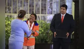 Isabel Cortez tras ser condecorada por Dina Boluarte: "Hay que optar por el diálogo"