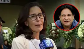 Sol Carreño se quiebra en velorio de Luis Miranda: "Era gran corazón y gran talento"