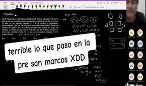 Alumna de la pre San Marcos enfurece con su compañera por no saber operación matemática Alumna de la pre San Marcos enfurece con su compañera por no saber operación matemática