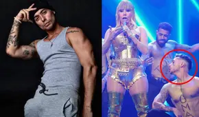 'Pato' Quiñones bailó con Ivy Queen en el Billboard Mujeres Latinas: así fue su presentación EN VIVO