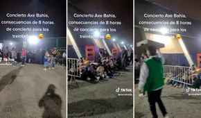 Van al concierto de Axé Bahía y terminan en el piso: "Me duele hasta el alma"