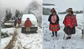 Familias afectadas por sequía y nevada en Cusco solicitan apoyo a las autoridades del Ejecutivo