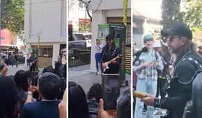 Juanes sorprende a peatones mexicanos al cantar en la calle hits como “La camisa negra”