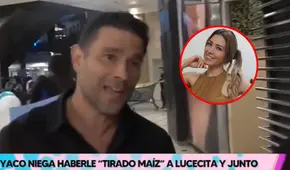 Yaco Eskenazi niega haberle coqueteado a Lucecita: "Cómo voy a ser tan gil de hacer una broma así en TV"