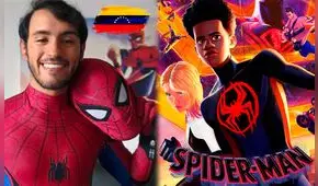 ¡Un Spider-Man chamo! Óscar Olivares prestó su voz para hacer el doblaje del arácnido