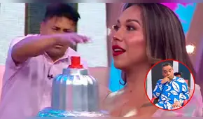 Danny Rosales no quiso que JB responda sobre presunta relación con Dayanita y presionó el botón rojo