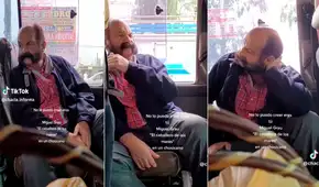 Captan a ‘Miguel Grau’ viajando en el Chosicano y lo vuelven viral: “El caballero de las combis” Captan a ‘Miguel Grau’ viajando en el Chosicano y lo vuelven viral: “El caballero de las combis”