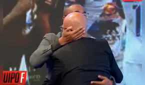 Olivares y Arévalo dejaron atrás su pelea y se reconciliaron con emotivo abrazo en vivo