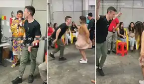 Italiano la rompe bailando huaylas y sorprende con su zapateo: “Mejor que muchos peruanos” Italiano la rompe bailando huaylas y sorprende con su zapateo: “Mejor que muchos peruanos”