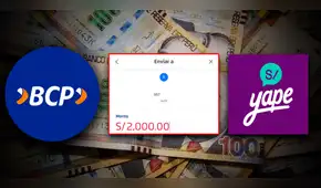 ¡Sin límites! Aprende AQUÍ a transferir desde tu cuenta BCP a Yape y envía más de S/500