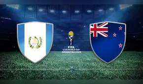 Guatemala vs. Nueva Zelanda sub-20 EN VIVO: a qué hora juegan y canales para ver el partido Guatemala vs. Nueva Zelanda sub-20 EN VIVO: a qué hora juegan y canales para ver el partido