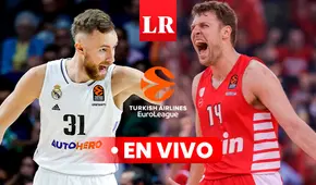 ¡Real Madrid es campeón de la Euroliga tras derrotar 79-78 a Olympiacos en el último segundo!