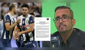 Periodista de DirecTV se disculpó públicamente tras decir que Alianza perdió con "arbitraje pulcro"