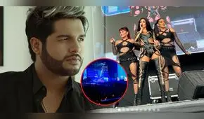 Jair Mendoza reprocha al público que pifió a Michelle Soifer en concierto: "Qué pena da mi país"