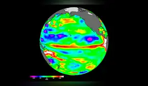 La NASA detecta en el Pacífico ondas de agua caliente que llegan a la costa peruana La NASA detecta en el Pacífico ondas de agua caliente que llegan a la costa peruana
