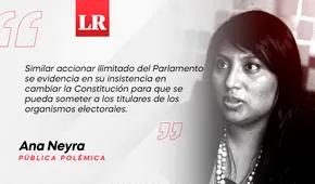 Los deslegitimados en el poder, por Ana Neyra