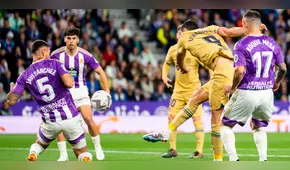 ¡Sin festejo! Barcelona perdió 3-1 ante Real Valladolid y sigue sin conocer victorias tras ganar LaLiga
