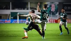Universitario no pudo en su visita a Brasil y perdió 1-0 ante Goiás por la Copa Sudamericana