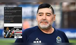 ¡Mensajes desde el más allá! Hackean la cuenta de Diego Maradona y las redes sociales explotan