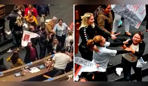 Polémica en Bolivia: congresistas se pelean en medio de sesión para evitar censura de ministro
