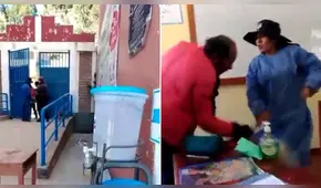 Agreden a enfermeras que vacunaban contra la influenza en colegio de Cusco