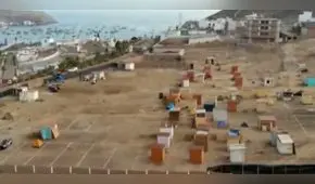 Pucusana: cientos de traficantes invaden cerca de 30 hectáreas de un terreno del Estado