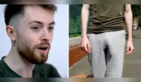 El hombre que fue rechazado del trabajo porque pensaron que tenía una erección: su pene mide 24 cm