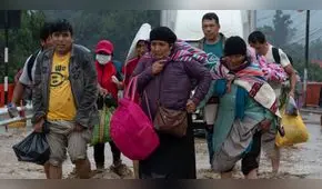 Los migrantes del cambio climático