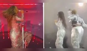 Beyoncé presenta a su hija en un show en vivo y ambas se ponen a bailar desatando locura en los fans
