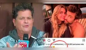 Carlos Vives niega 'traición' a Shakira y no apoya romance de Piqué y Clara Chía: Es una lástima