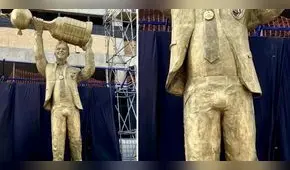 La insólita decisión que tomarían con la abultada entrepierna de la estatua de Marcelo Gallardo