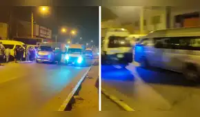 ¡Al estilo de "Rápidos y furiosos"! Choferes de combi sorprenden al enfrentarse en carrera