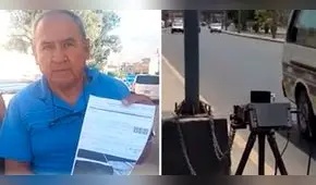 Multan por más de S/4.000 a adulto mayor con papeleta del Callao, pero él vive en Huancayo