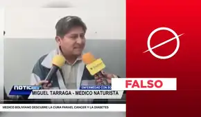 No, el tratamiento para curar el cáncer de “médico boliviano” no ha sido probado
